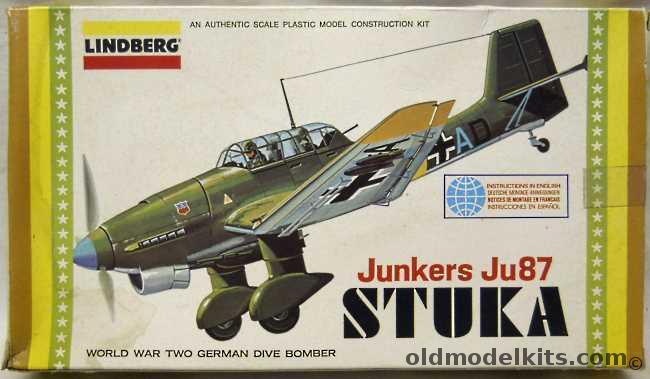 Lindberg 1/48 Junkers Ju-87 Stuka, 2312 plastic model kit